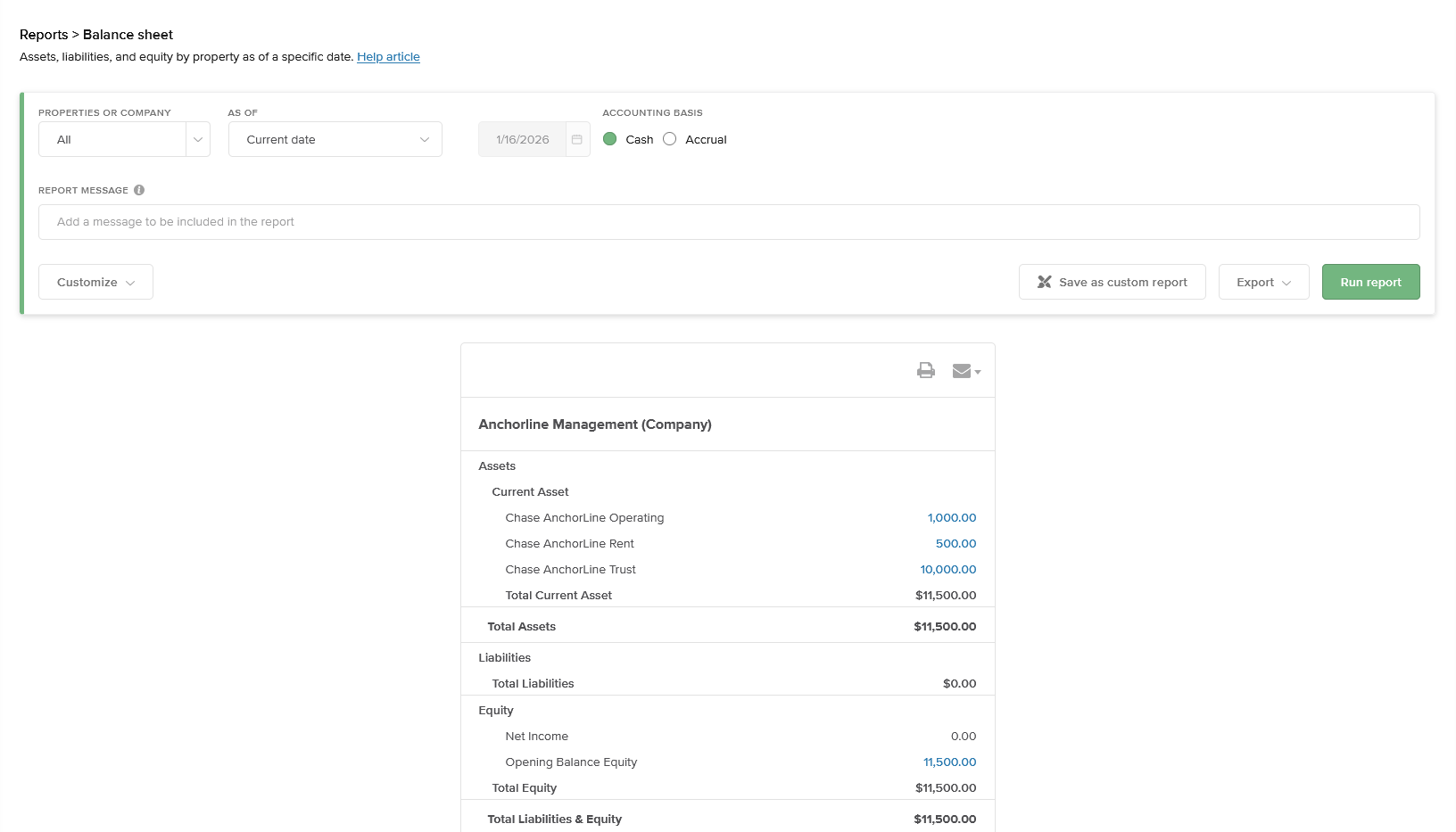 Owner dashboard showing property performance and reporting